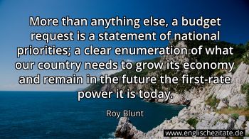 Englisches Zitat von Roy Blunt als Bild