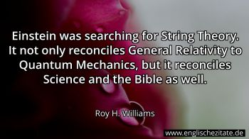 Englisches Zitat von Roy H. Williams als Bild