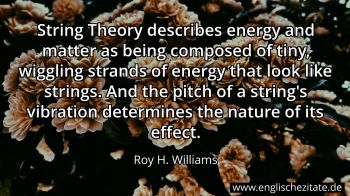 Englisches Zitat von Roy H. Williams als Bild