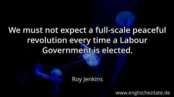 Englisches Zitat von Roy Jenkins als Bild