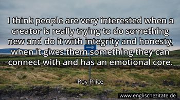 Englisches Zitat von Roy Price als Bild