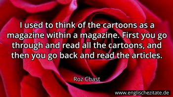 Englisches Zitat von Roz Chast als Bild