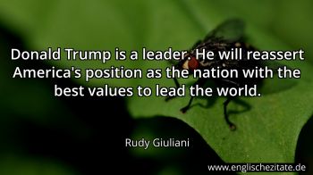 Englisches Zitat von Rudy Giuliani als Bild
