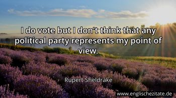 Englisches Zitat von Rupert Sheldrake als Bild