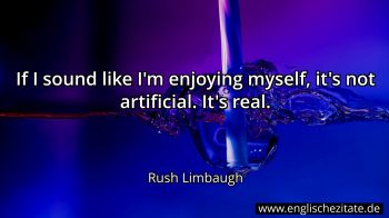 Englisches Zitat von Rush Limbaugh als Bild