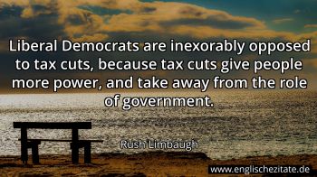 Englisches Zitat von Rush Limbaugh als Bild