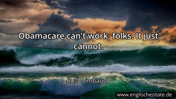 Englisches Zitat von Rush Limbaugh als Bild