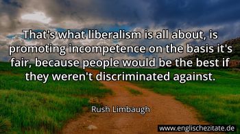 Englisches Zitat von Rush Limbaugh als Bild
