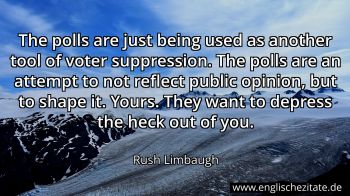 Englisches Zitat von Rush Limbaugh als Bild
