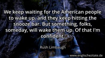 Englisches Zitat von Rush Limbaugh als Bild