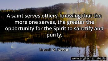 Englisches Zitat von Russell M. Nelson als Bild