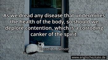 Englisches Zitat von Russell M. Nelson als Bild