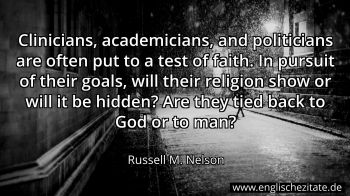 Englisches Zitat von Russell M. Nelson als Bild