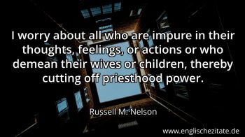 Englisches Zitat von Russell M. Nelson als Bild