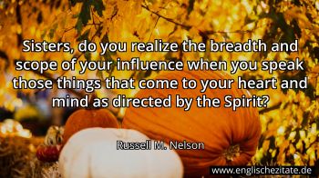 Englisches Zitat von Russell M. Nelson als Bild