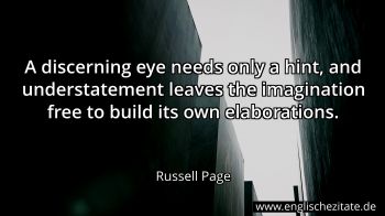 Englisches Zitat von Russell Page als Bild