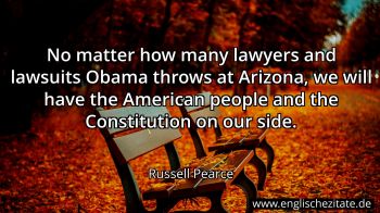 Englisches Zitat von Russell Pearce als Bild