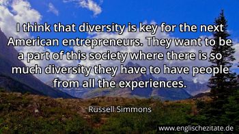 Englisches Zitat von Russell Simmons als Bild