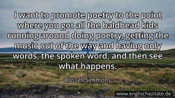 Englisches Zitat von Russell Simmons als Bild