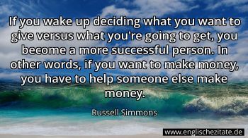 Englisches Zitat von Russell Simmons als Bild