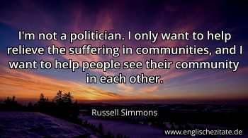 Englisches Zitat von Russell Simmons als Bild