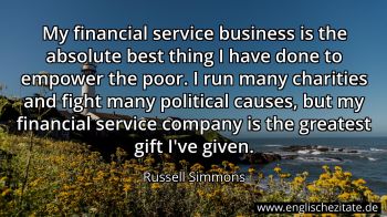 Englisches Zitat von Russell Simmons als Bild