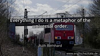 Englisches Zitat von Ruth Bernhard als Bild