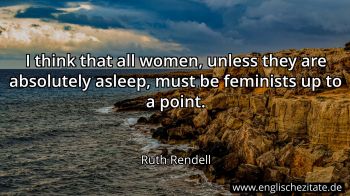 Englisches Zitat von Ruth Rendell als Bild