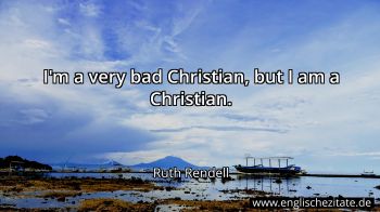 Englisches Zitat von Ruth Rendell als Bild
