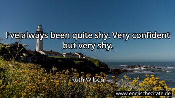 Englisches Zitat von Ruth Wilson als Bild