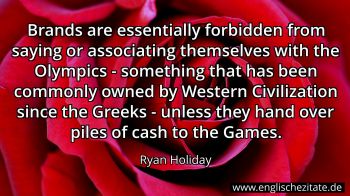 Englisches Zitat von Ryan Holiday als Bild