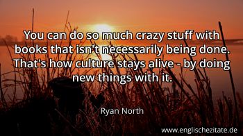 Englisches Zitat von Ryan North als Bild