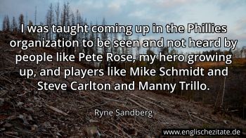 Englisches Zitat von Ryne Sandberg als Bild