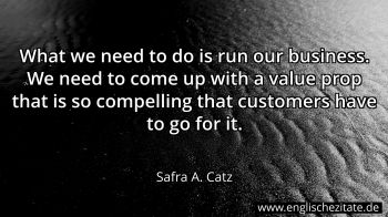 Englisches Zitat von Safra A. Catz als Bild