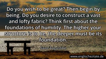 Englisches Zitat von Saint Augustine als Bild