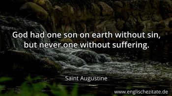 Englisches Zitat von Saint Augustine als Bild