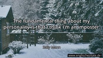 Englisches Zitat von Sally Mann als Bild