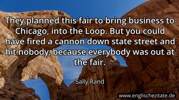 Englisches Zitat von Sally Rand als Bild
