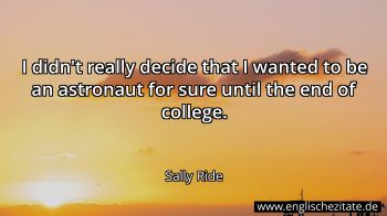 Englisches Zitat von Sally Ride als Bild