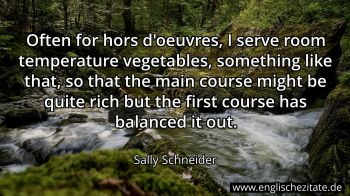 Englisches Zitat von Sally Schneider als Bild