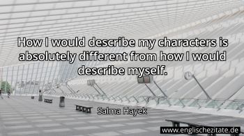 Englisches Zitat von Salma Hayek als Bild
