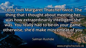 Englisches Zitat von Salman Rushdie als Bild