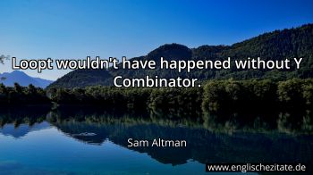 Englisches Zitat von Sam Altman als Bild
