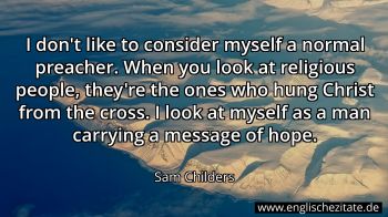 Englisches Zitat von Sam Childers als Bild