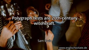 Englisches Zitat von Sam Ervin als Bild