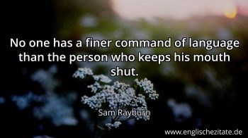 Englisches Zitat von Sam Rayburn als Bild