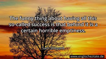 Englisches Zitat von Sam Shepard als Bild
