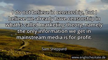 Englisches Zitat von Sam Sheppard als Bild