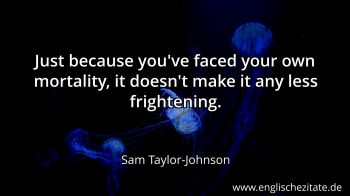 Englisches Zitat von Sam Taylor-Johnson als Bild