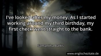 Englisches Zitat von Samantha Barks als Bild